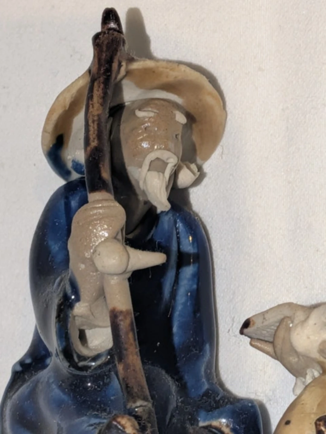 Asian Artisan Figurine 3 in tall - photo 2