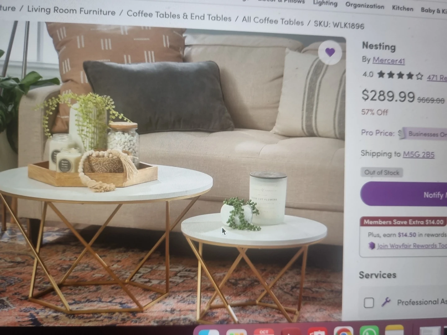 Mercer41 Nesting Coffee Tables - photo 4