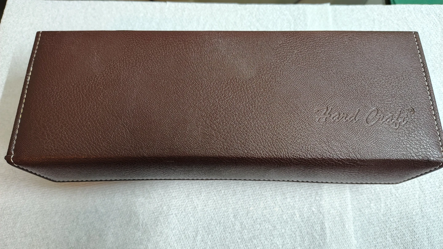 Hard Craft 5-Slot Brown Watch Case