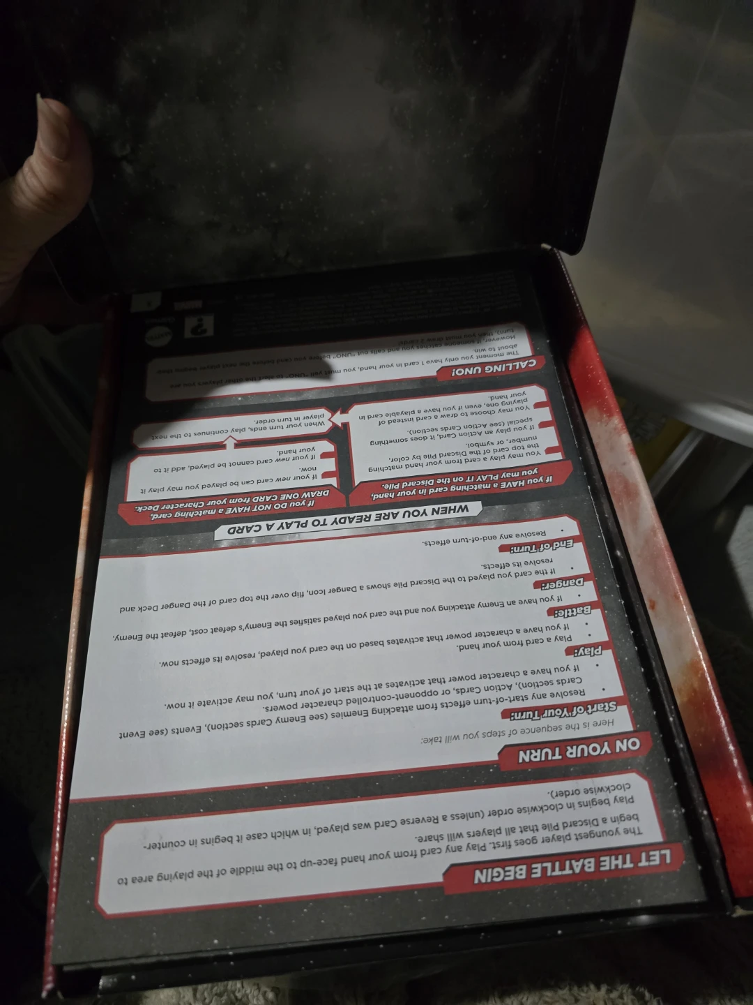UNO Ultimate Marvel 1st Edition Card Game - photo 3