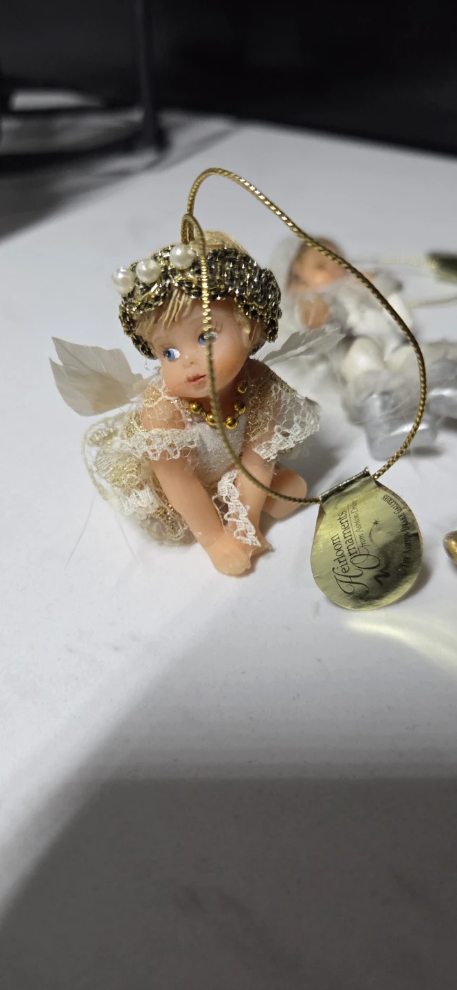 Set of 3 Ashton-Drake Galleries Christmas Ornaments
