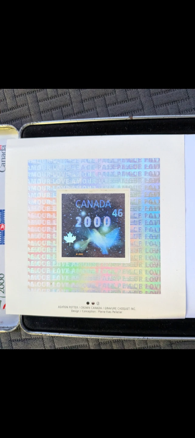Canada Post Official Millennium Keepsake Set - photo 4
