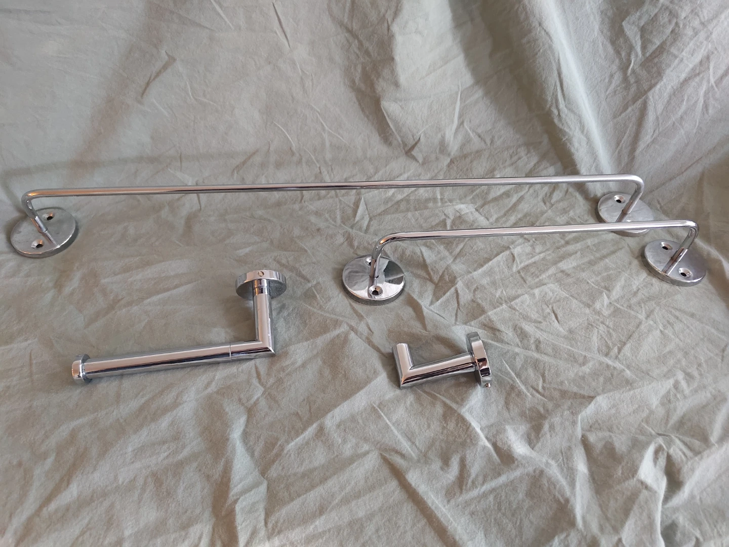 Chrome Bathroom Hardware Set