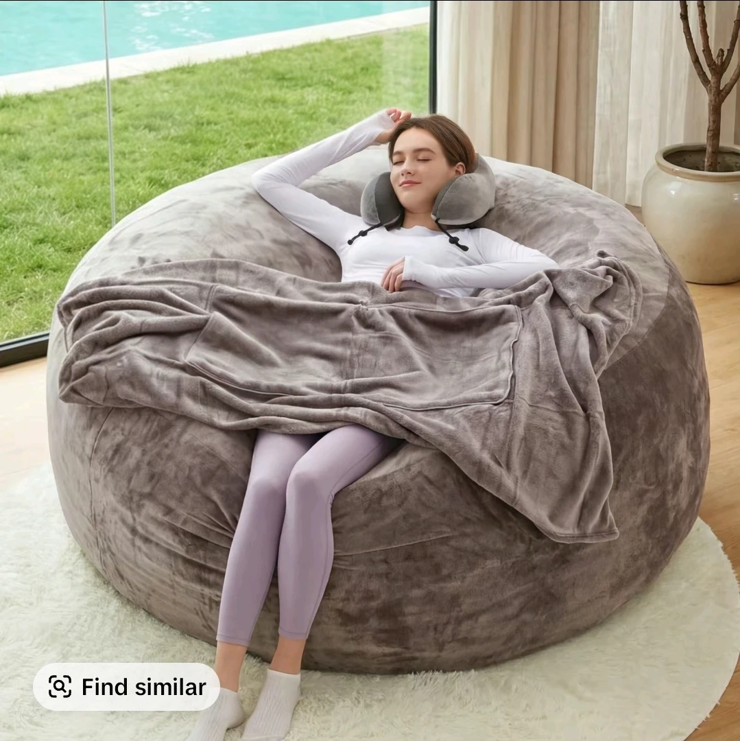 Lazy bean bed
