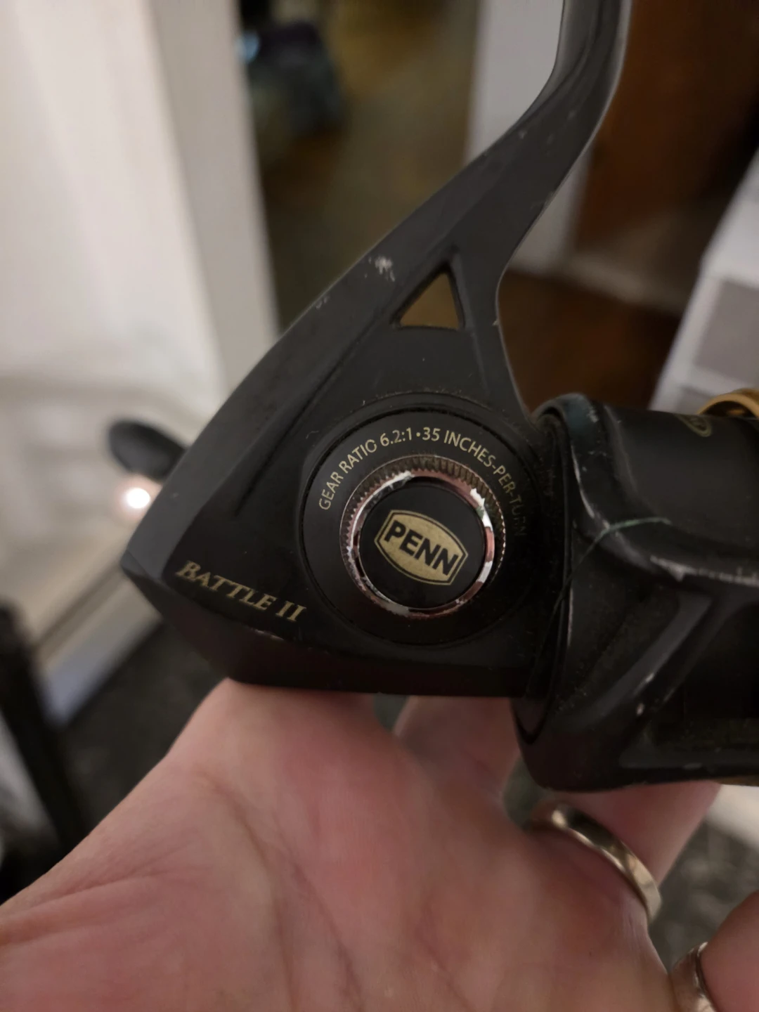 PENN Battle II 3000 Saltwater Spinning Reel - Smooth HT-100 Drag - photo 2