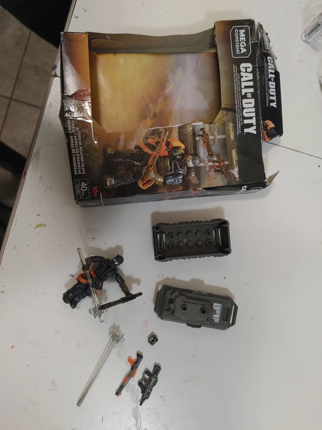 Mega Construx Call of Duty Firebreak Weapon Crate - photo 2
