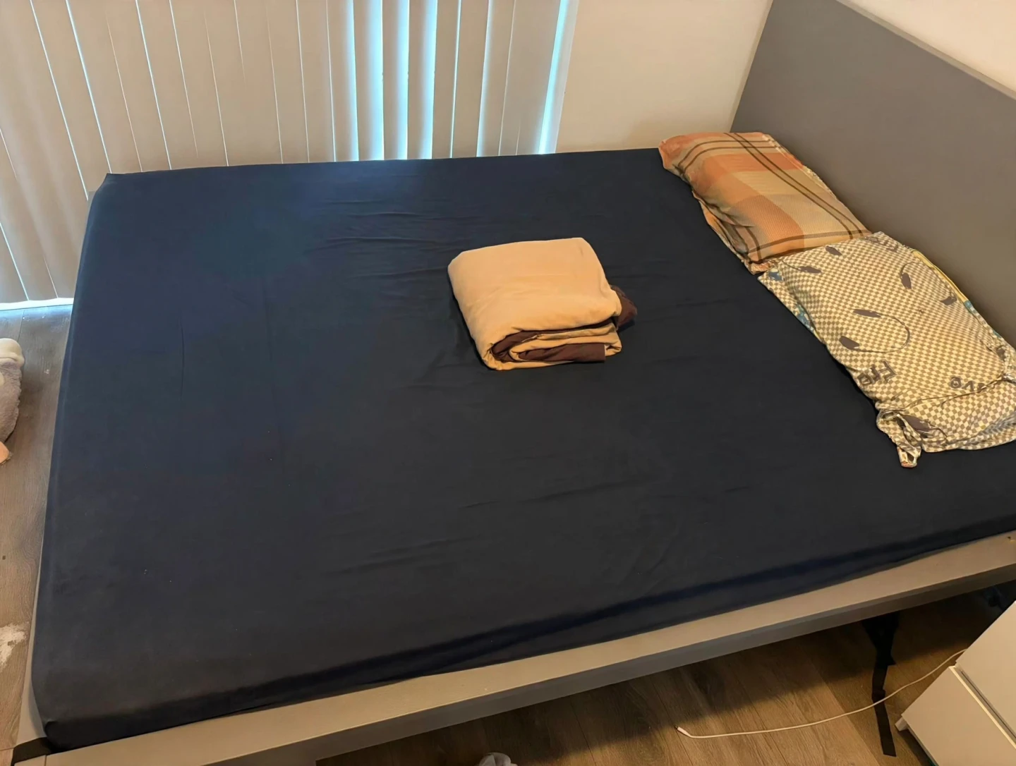 IKEA MALM Queen Bed Frame in Grey