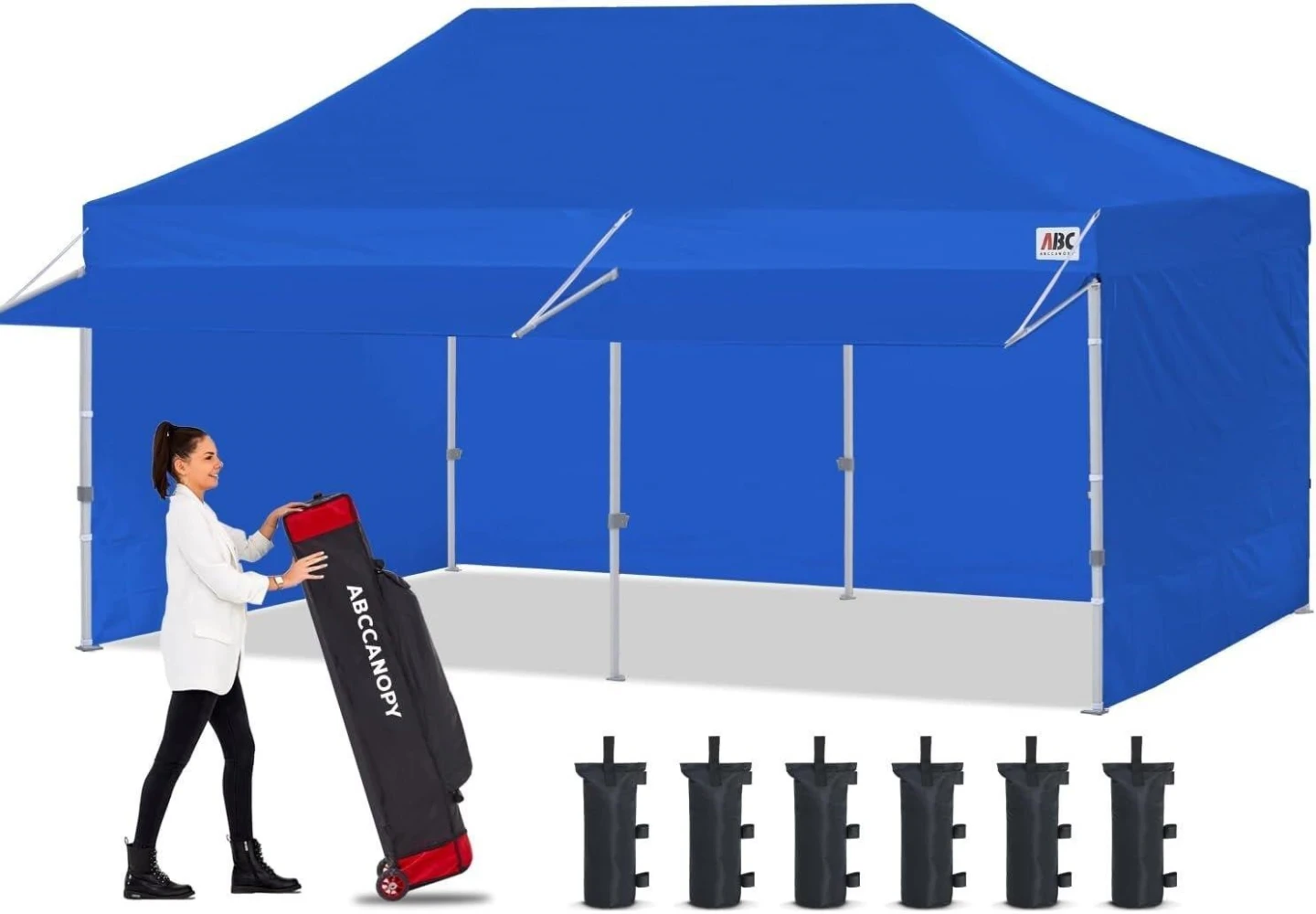 Commercial Pop-Up Canopy 10x20ft ABCCanopy