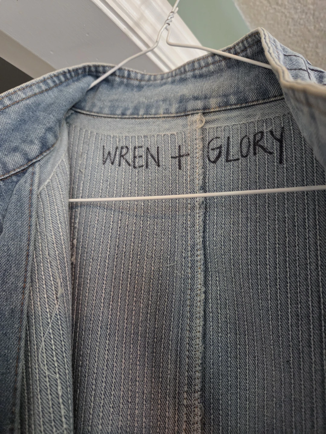 Wren + Glory Sequin Denim Jacket - photo 2