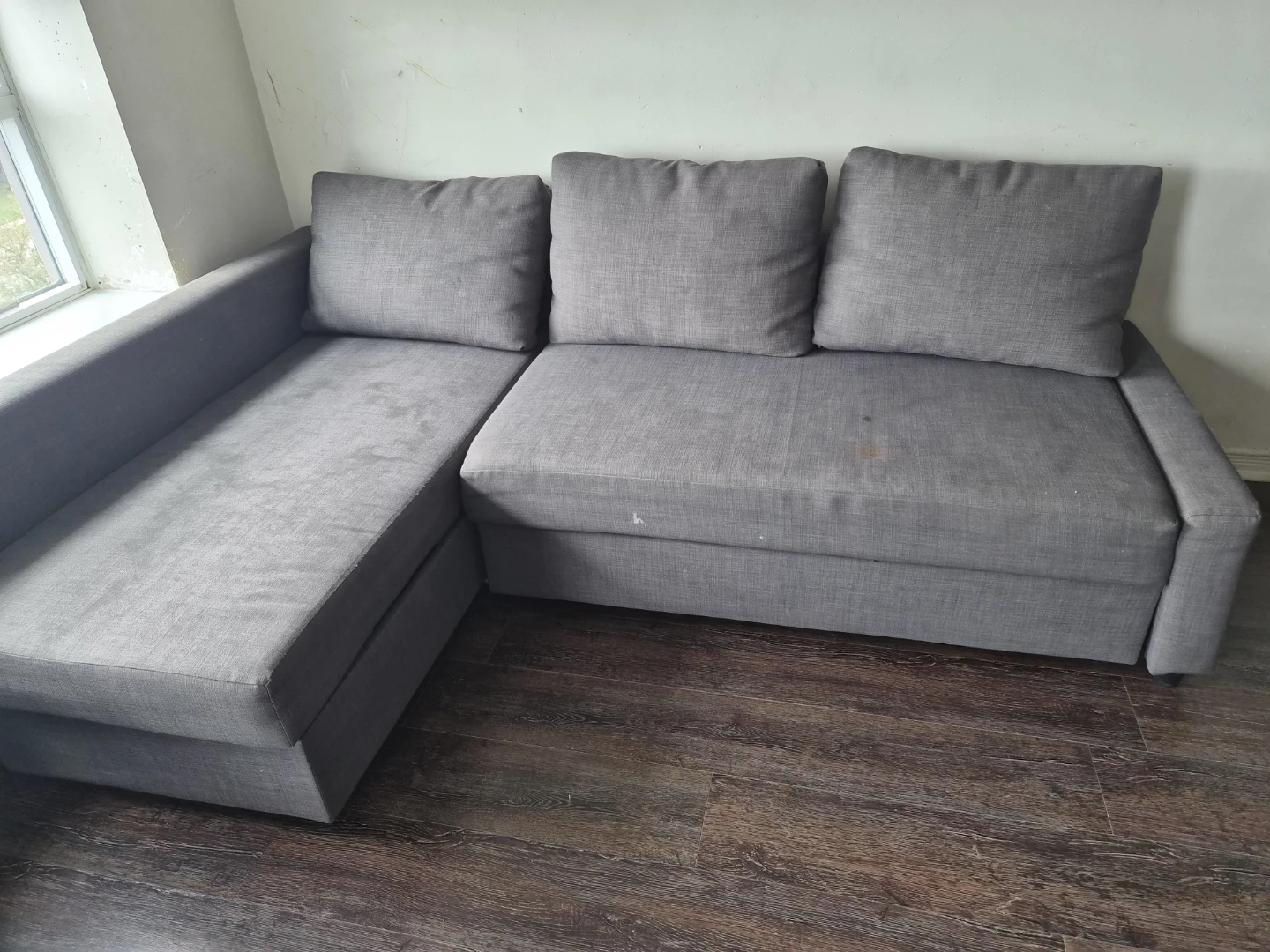 Grey Sectional Sofa with Storage - photo 5