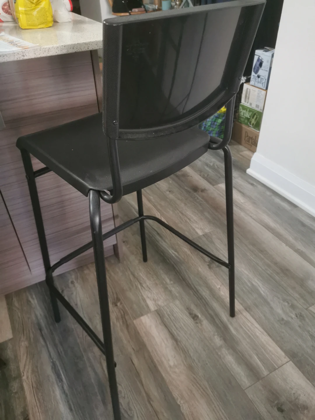 IKEA Two Black Bar Stools 2 set - photo 3