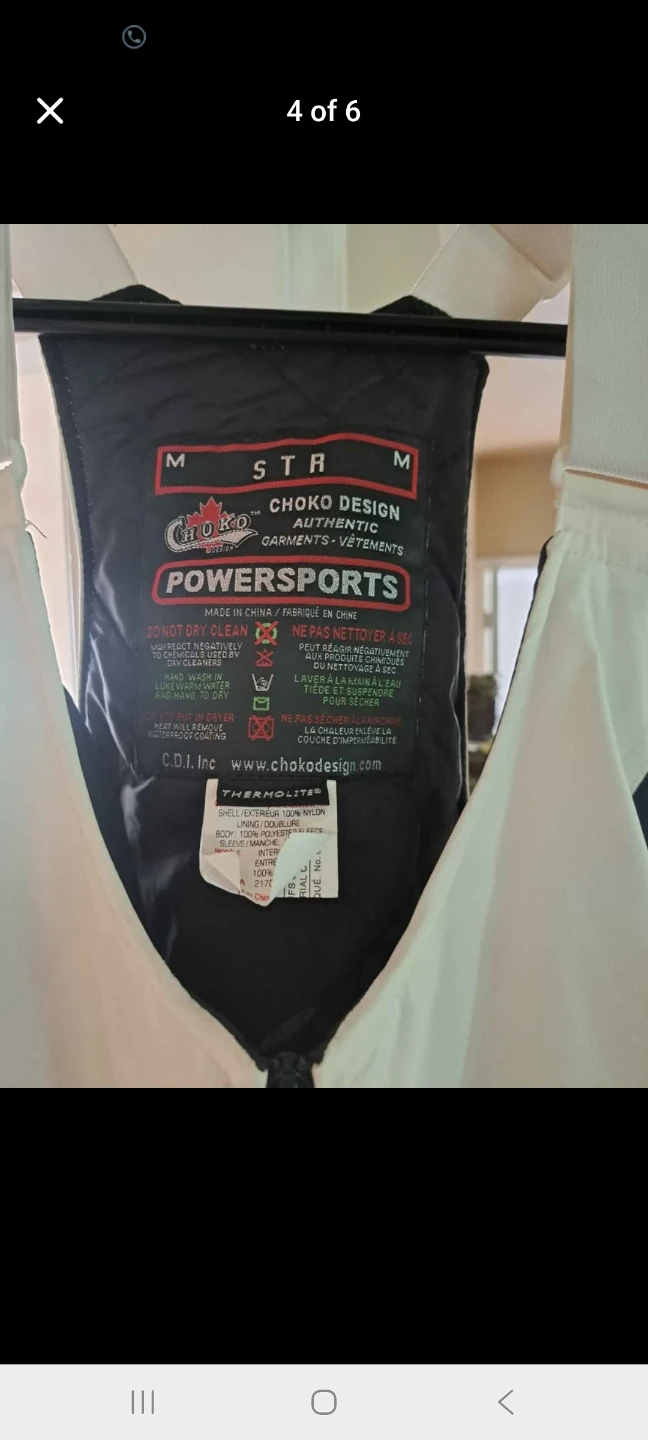 Brand new never worn. Choko Design Snowmobile Suit medium - photo 3