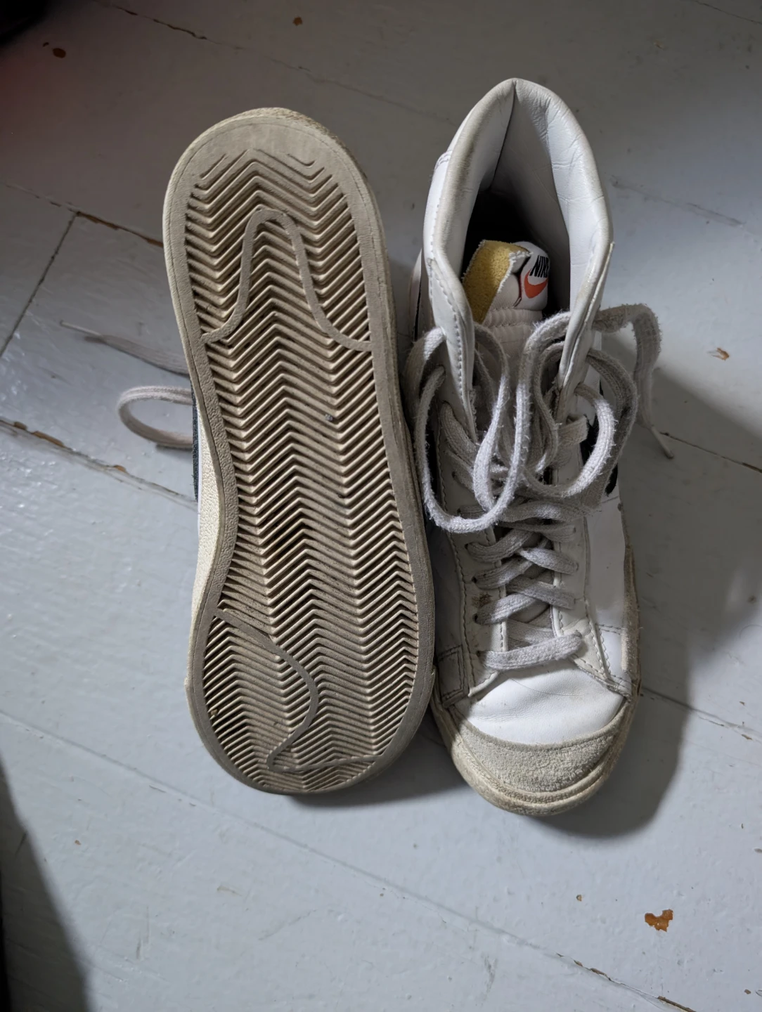 Nike Blazer Mid '77 Vintage White/Black Size 6.5 - photo 3
