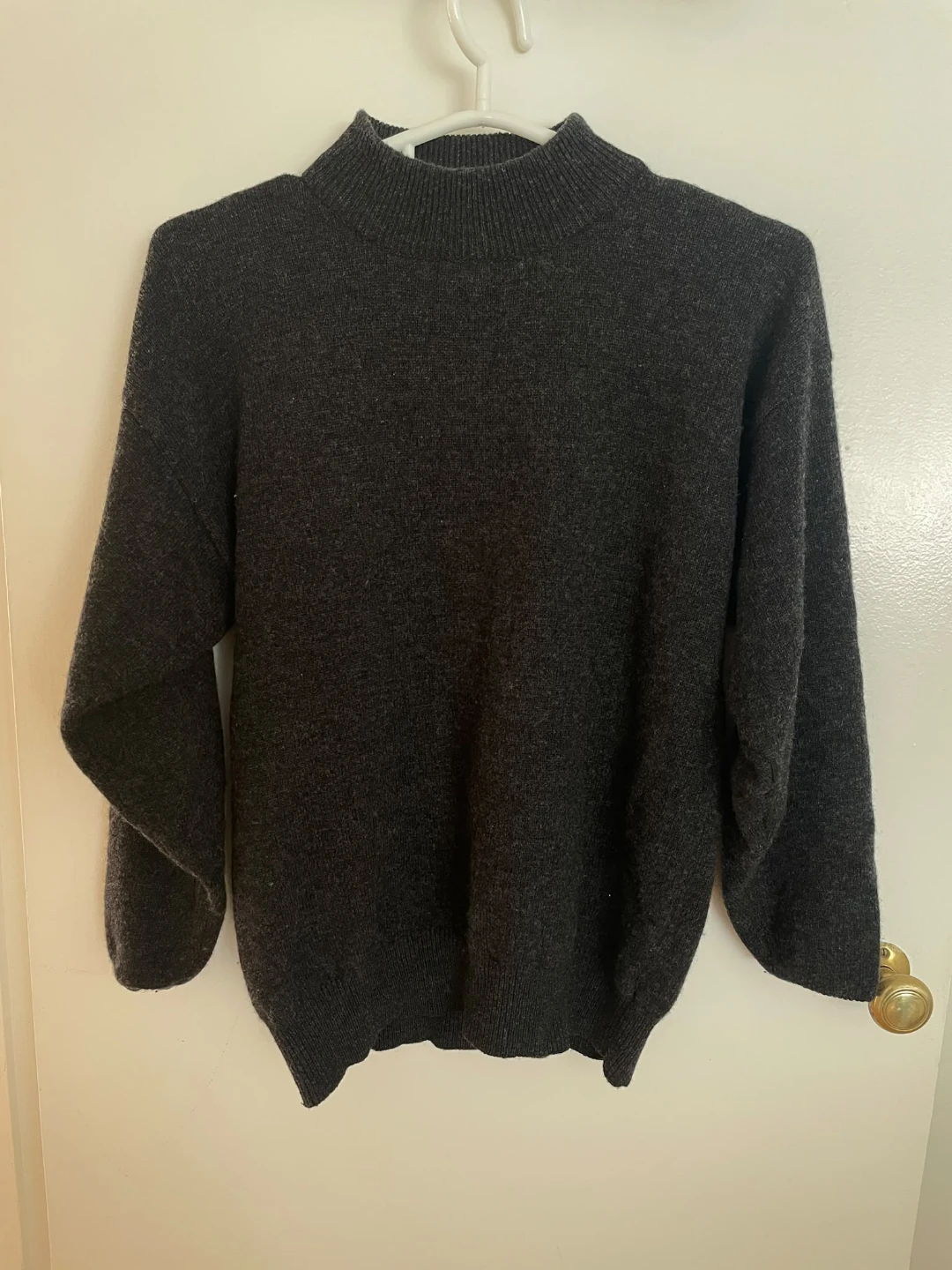Giordano Pure New Wool Mock Neck Sweater