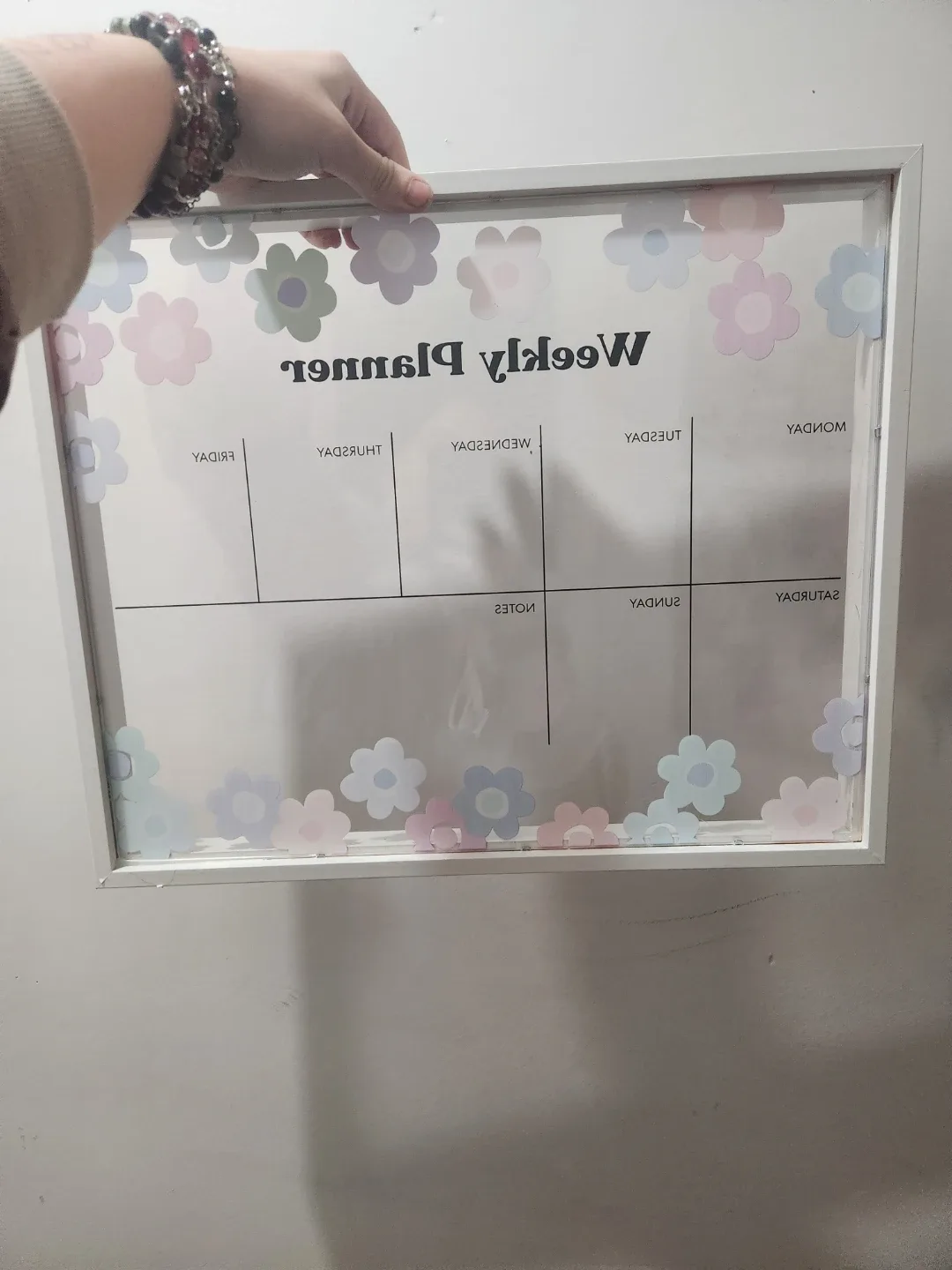 Floral Weekly Planner Board - photo 3