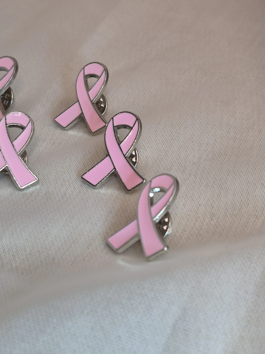 Pink Ribbon Pins Brand New without Tags - photo 5
