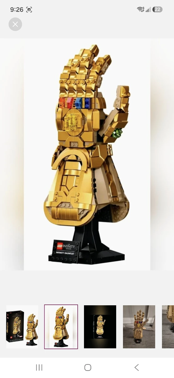 LEGO Marvel Infinity Gauntlet 76191 - photo 2