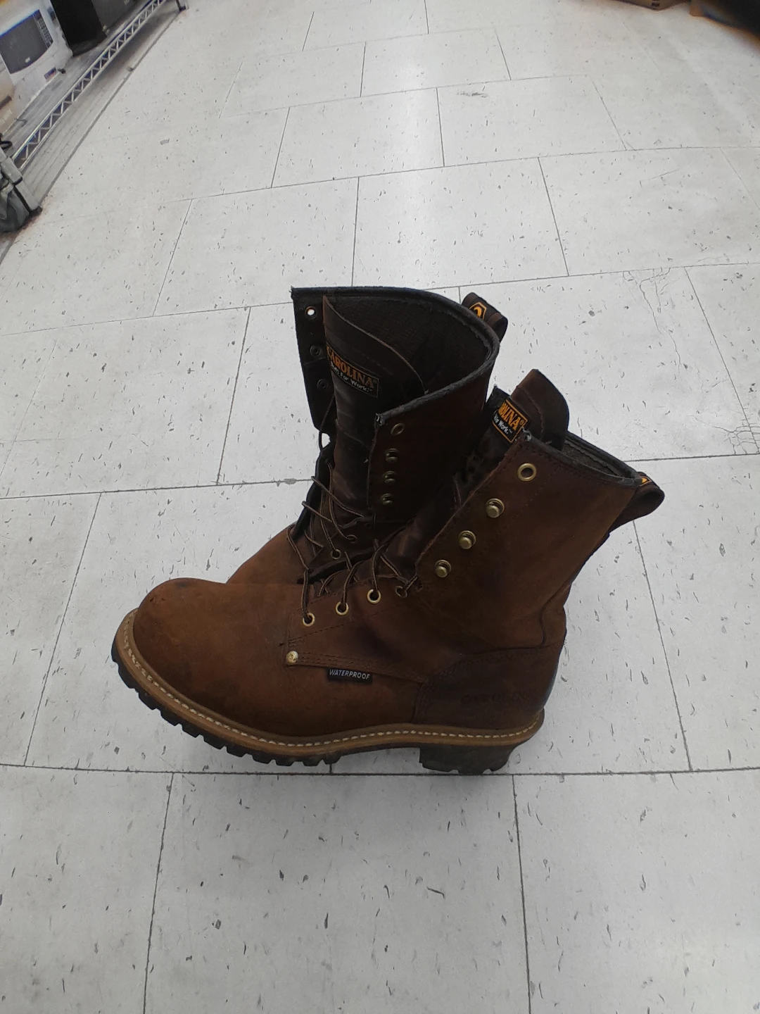 Carolina Waterproof  Safety Work Boots Men's Size 12