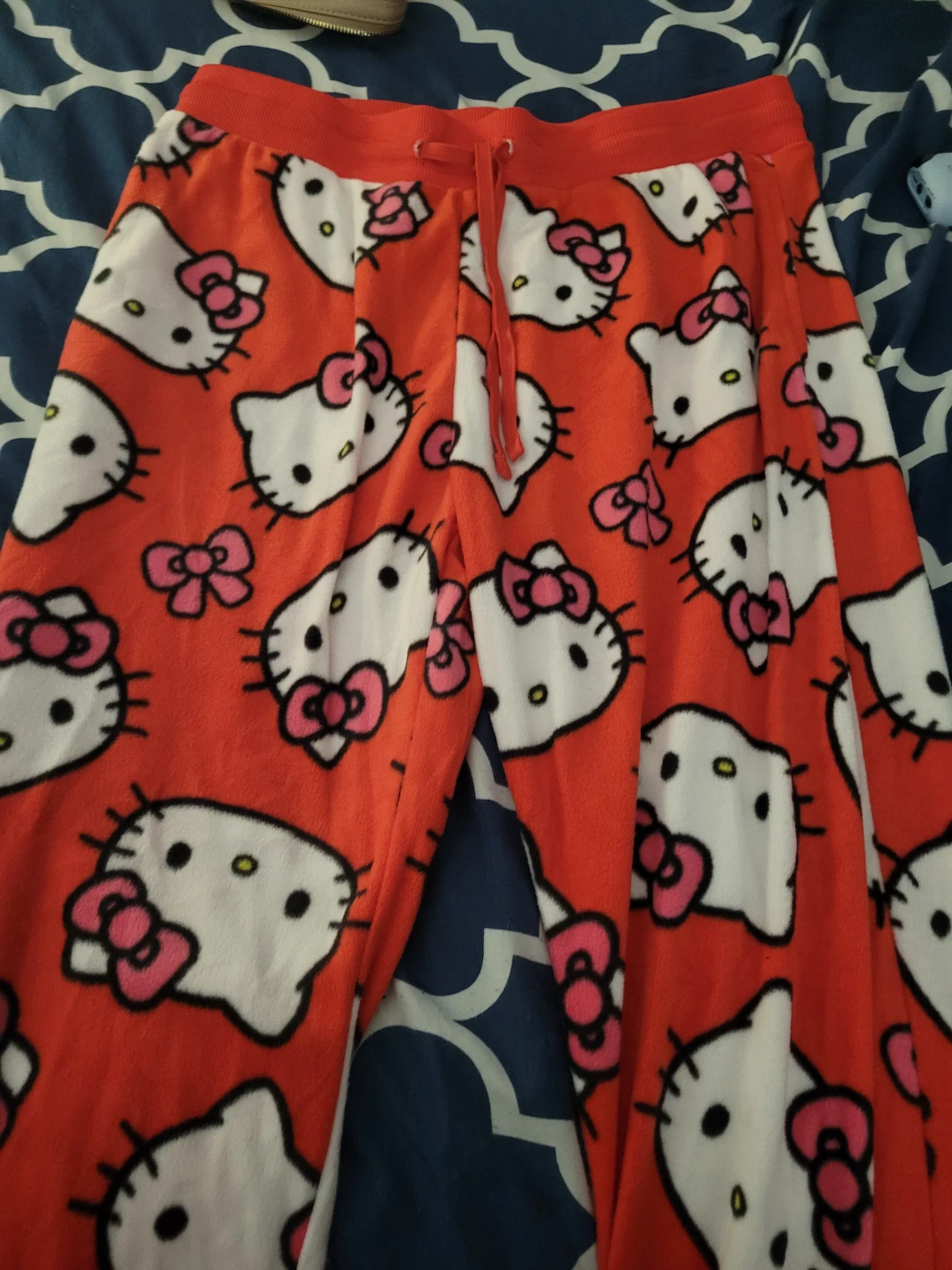 Hello Kitty Red Fleece Pajama Pants - photo 2
