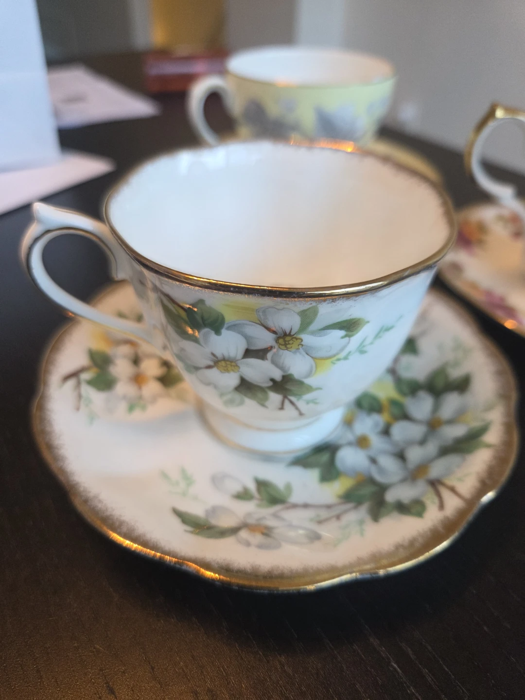 Royal Albert Dogwood Teacup and Saucer