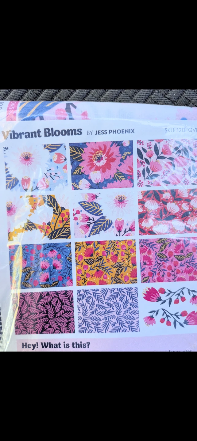 Vibrant Blooms Fat Stack Fabric by Jess Phoenix - photo 3