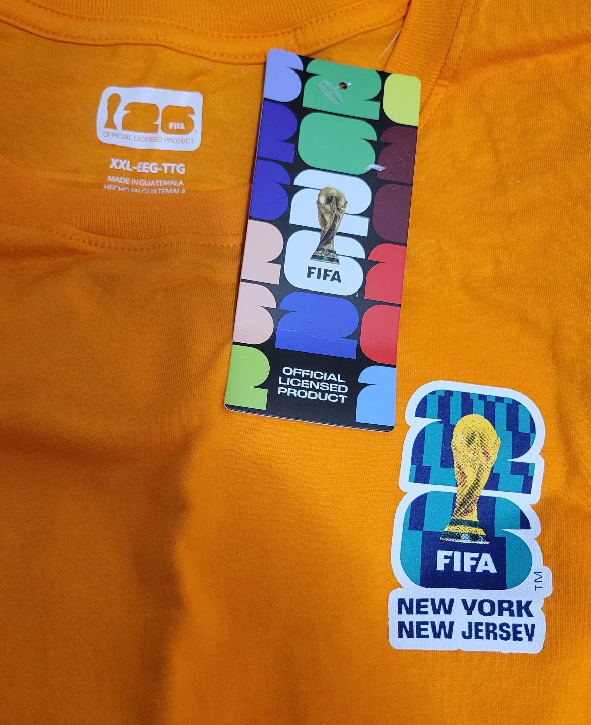 FIFA World Cup 26 New York New Jersey T-Shirt XXL - photo 2