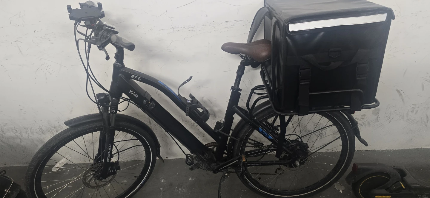 NCM 27.5 Electric Bike with Amego Delivery Bag - photo 2
