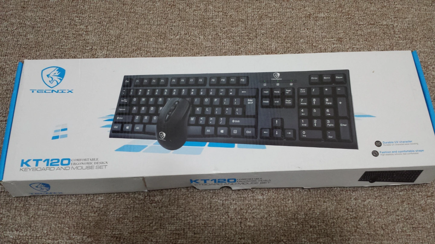 Tecnix KT120 Keyboard and Mouse Set