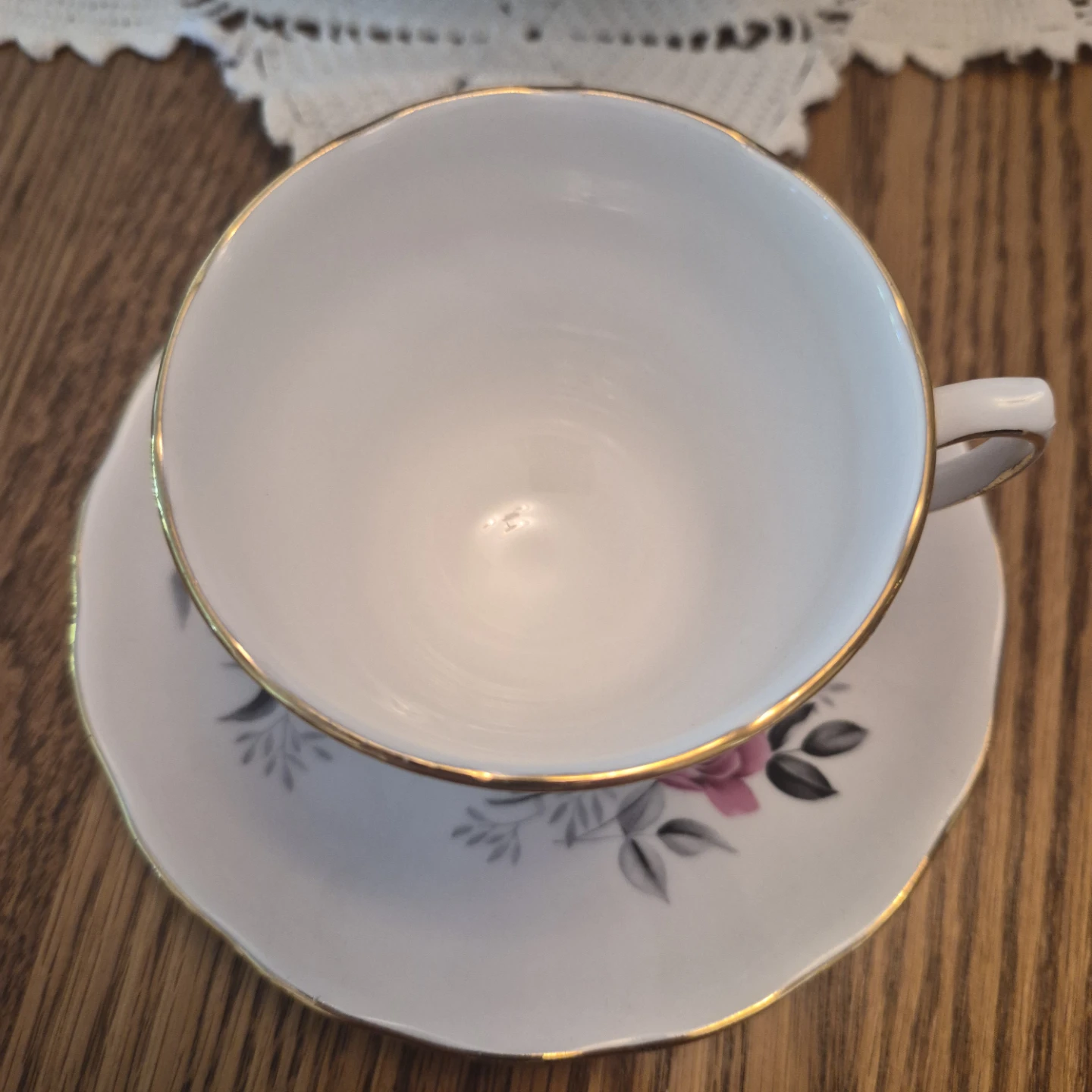Royal Vale Bone China Tea Cup and Saucer - photo 2