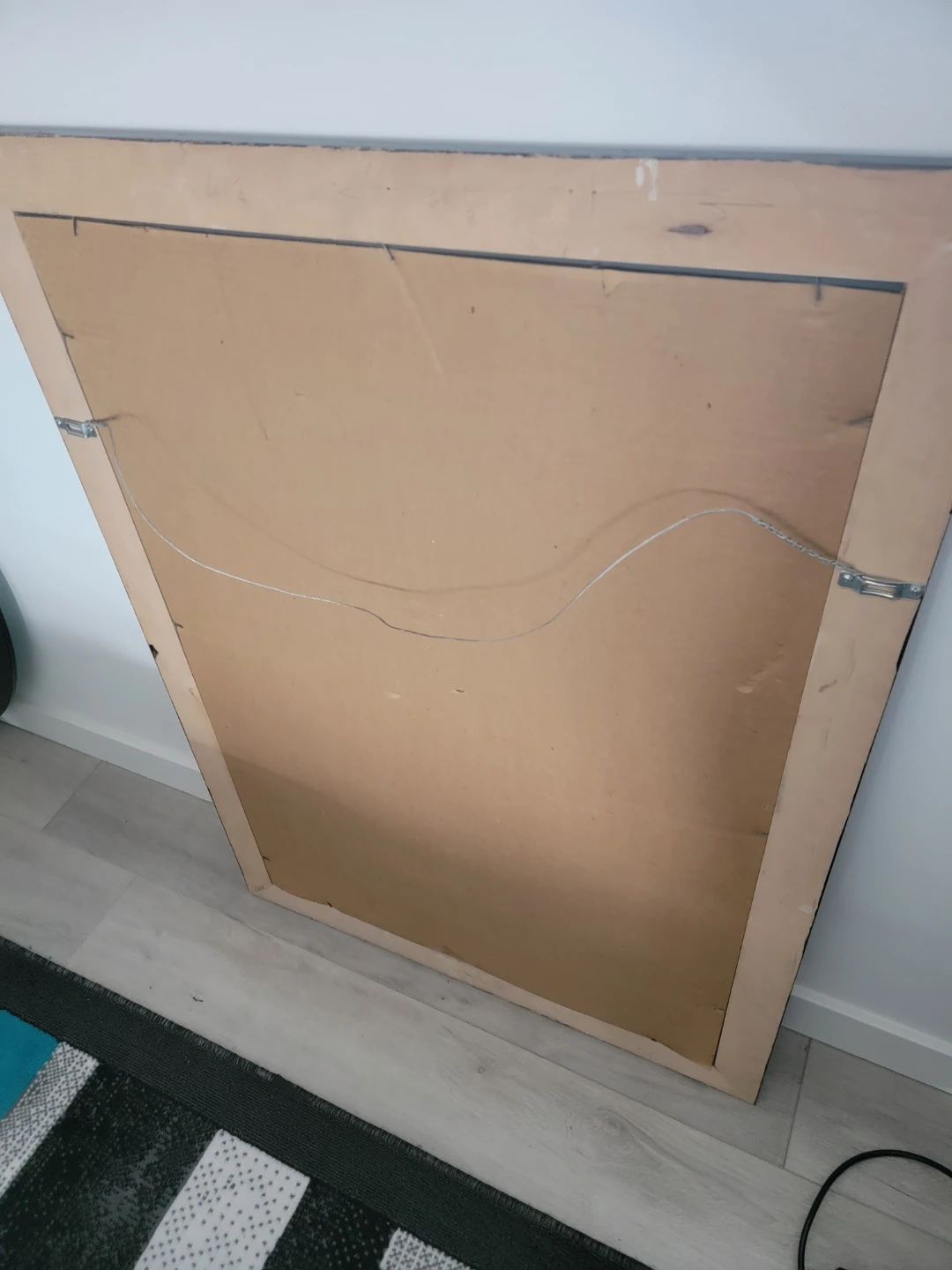Large black wall mirror - photo 2