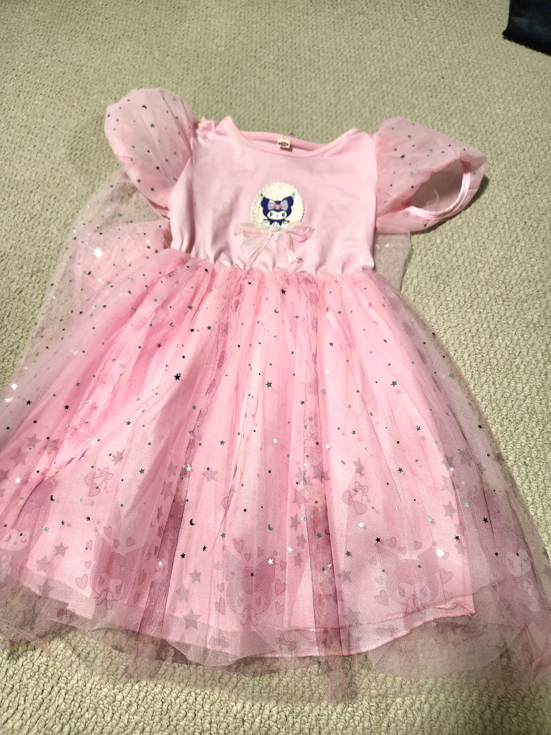Pink Kuromi Themed Tutu Dress 6t