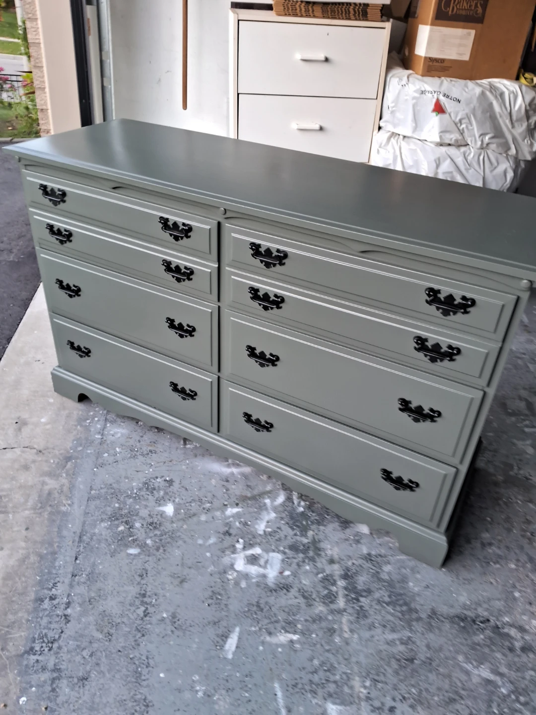 Sage Green Dresser
