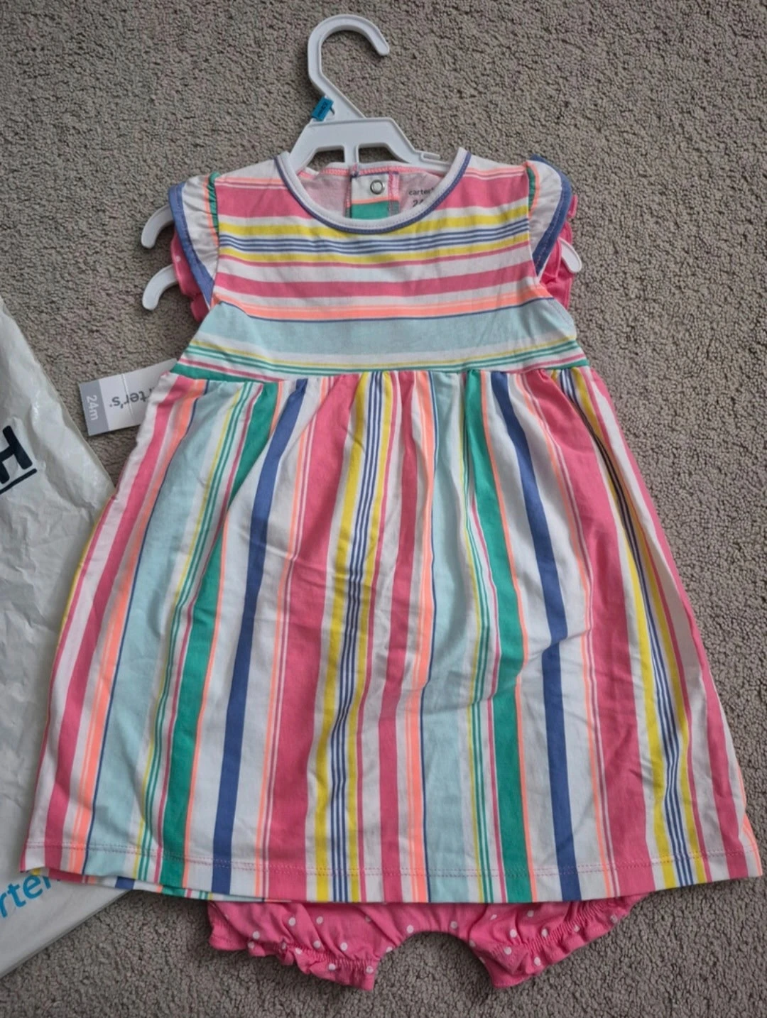 Carter's 24 m toddler girl, New two dresses with tags. - photo 2