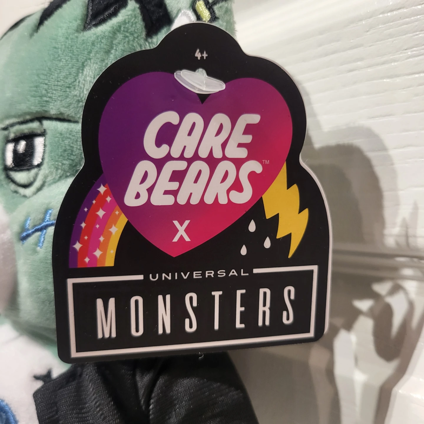 Care Bears x Universal Monsters Grumpy Bear Frankenstein Plush - photo 2