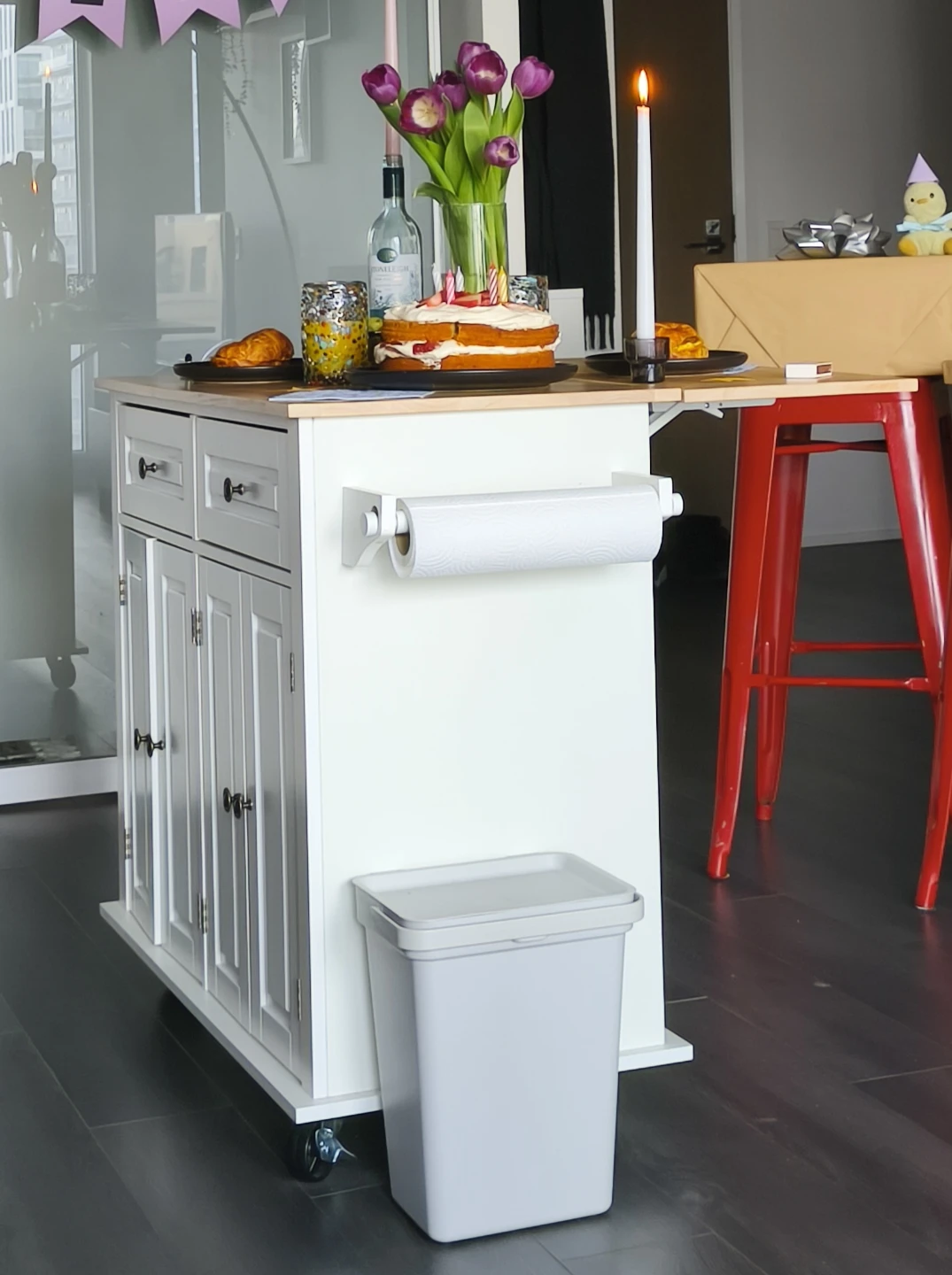 Kitchen Island with Storage - photo 2
