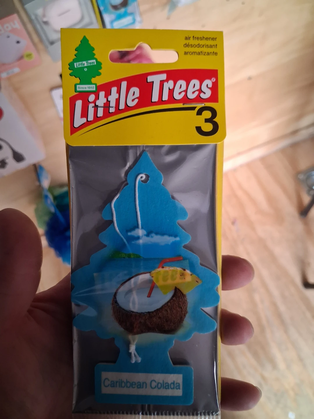 Little Trees Caribbean Colada Air Freshener 3-Pack