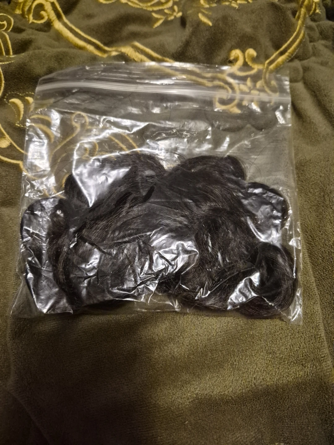 Black doll hair