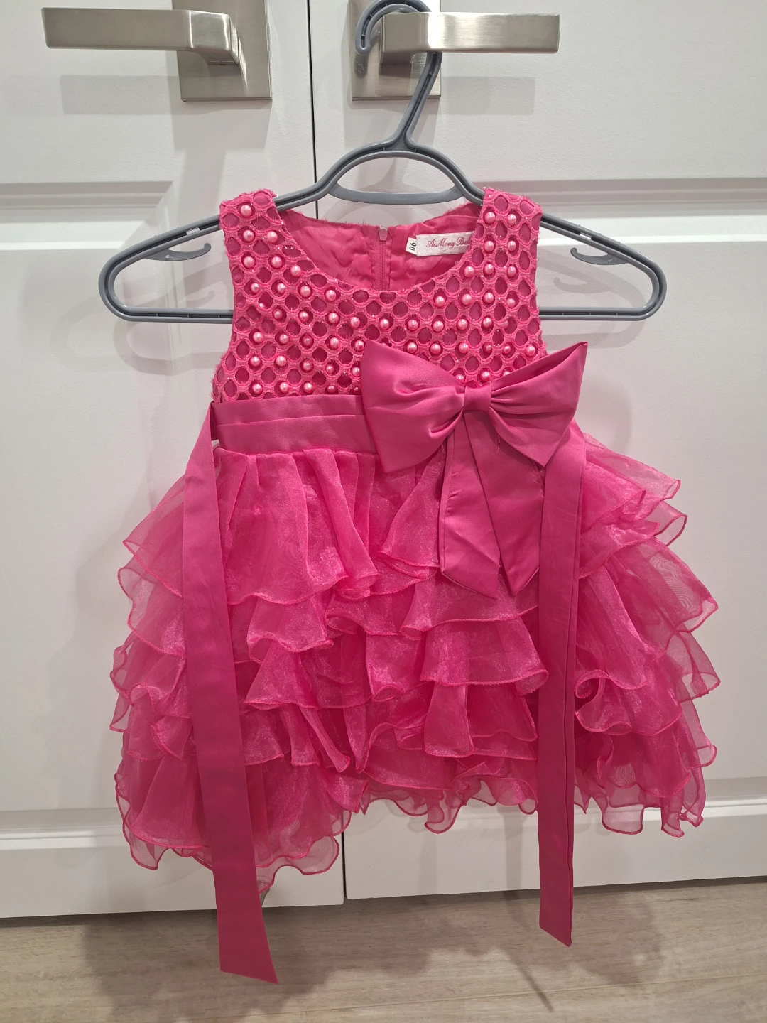 Pink Ruffle Dress