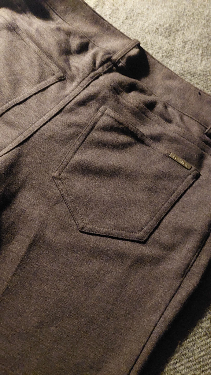 New Calvin Klein Charcoal Dress Pants - photo 3