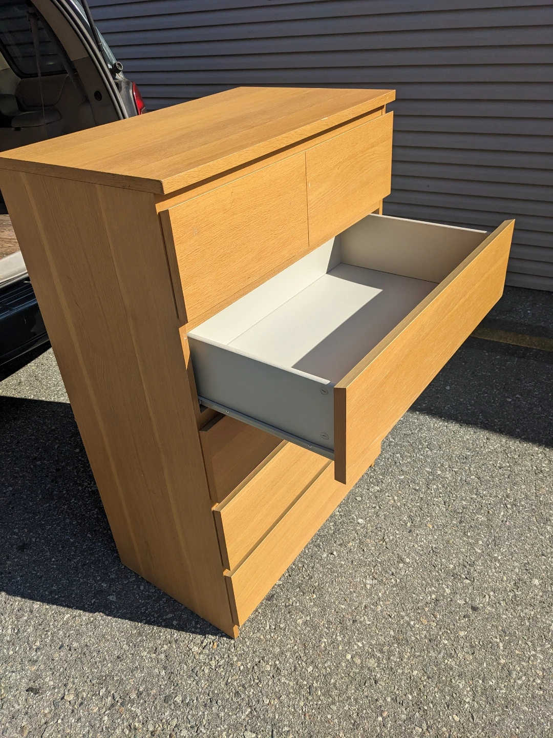 Malm Ikea dresser delivery available - photo 4
