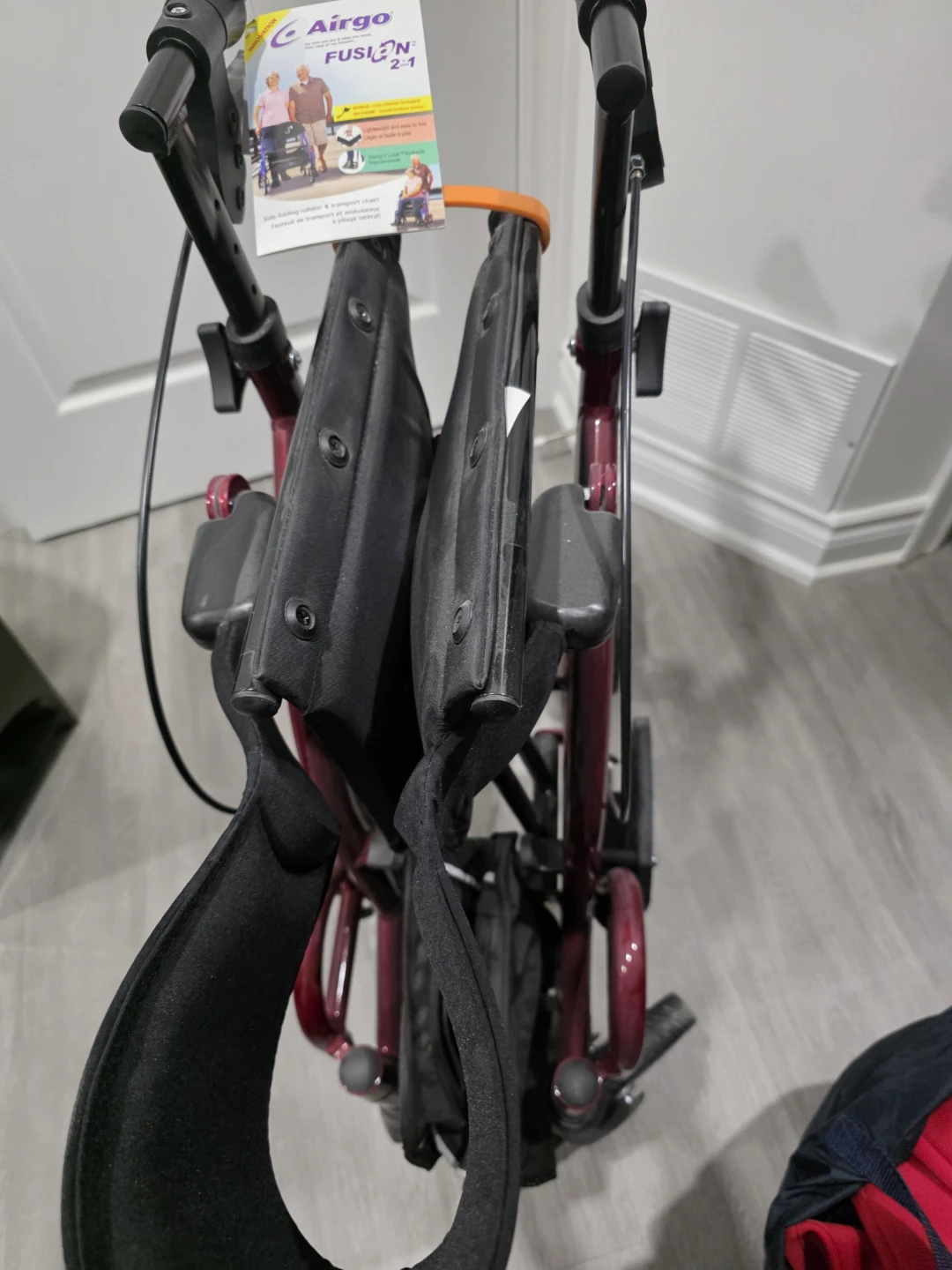 Airgo Fusion 2-in-1 Rollator and Transport Chair - photo 4