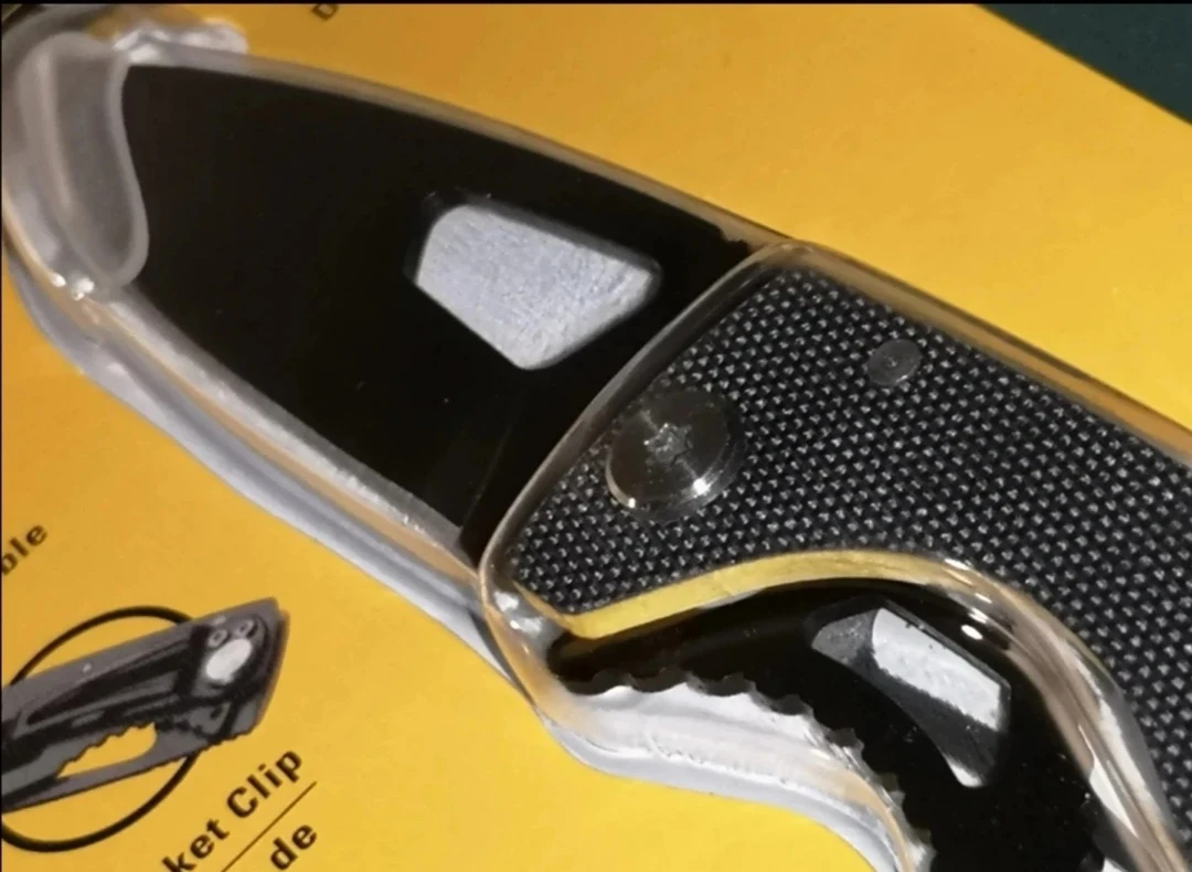 New CAT Folding Knife Tool + Bottle Opener - photo 5