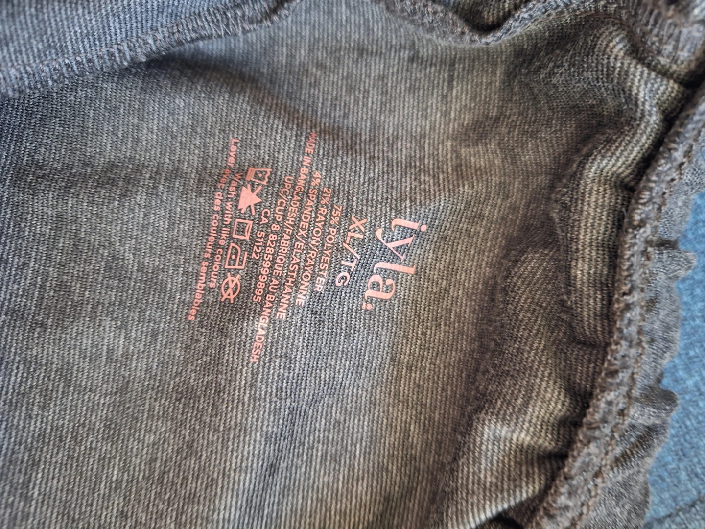 iyla Dark Grey Pants szXL - photo 4