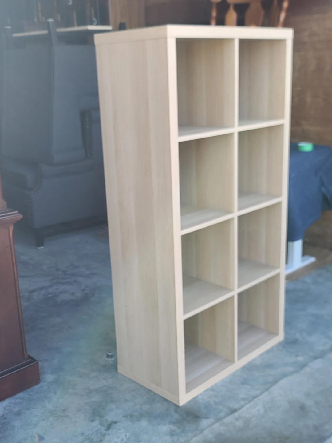 Light Wood 8-Cube Storage Organizer / Bookcase - photo 2