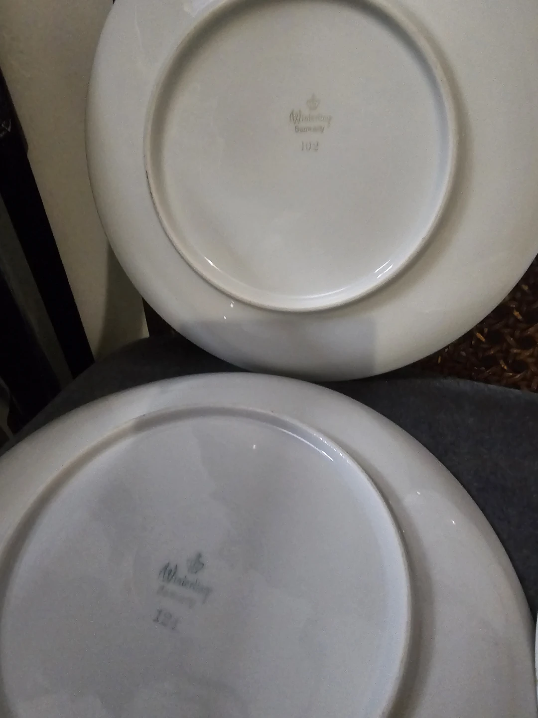 Set of 6 Winterling Germany Fruit Motif Plates - photo 4