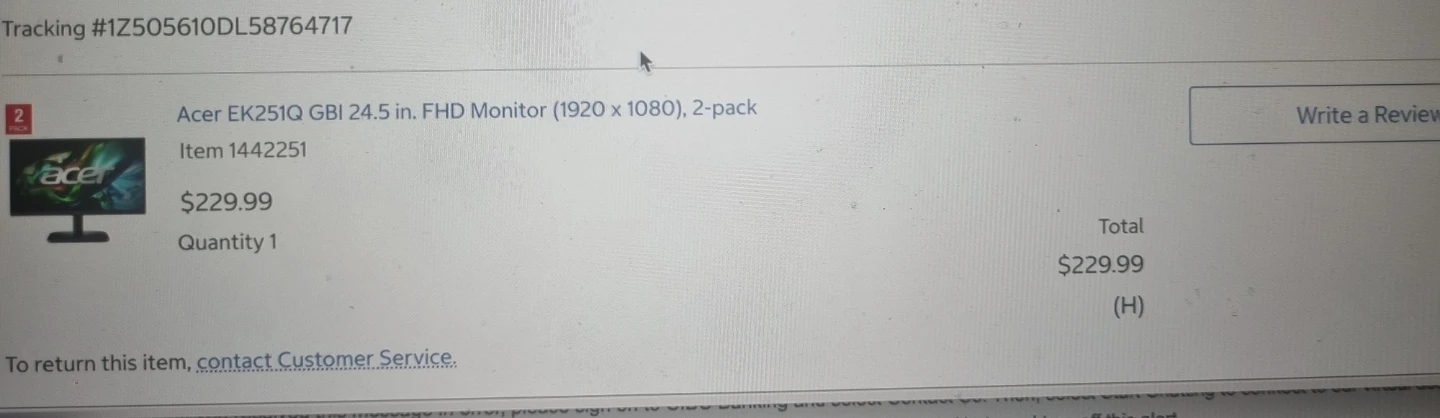 2 Acer EK251Q 24.5-inch FHD Monitor - photo 2