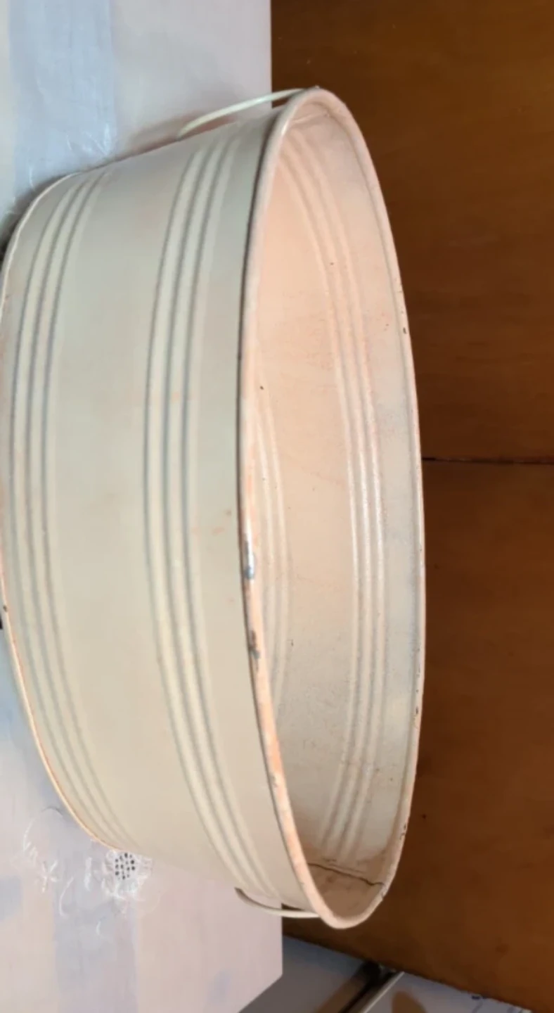 Vintage Style Oval Metal Tub