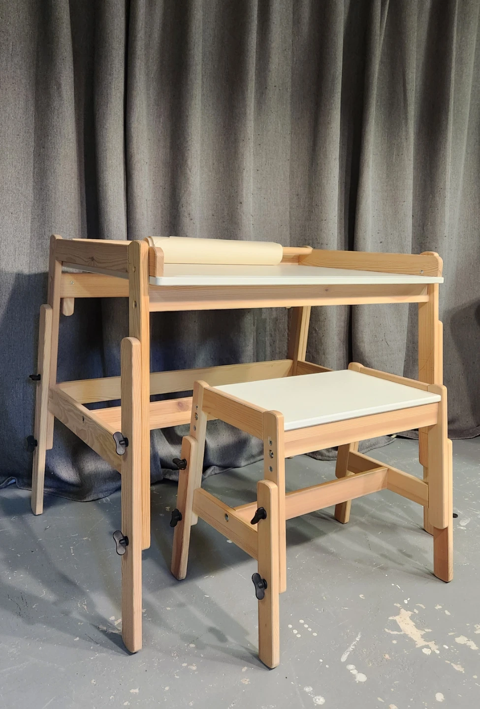 Children's Ikea Desk and Bench