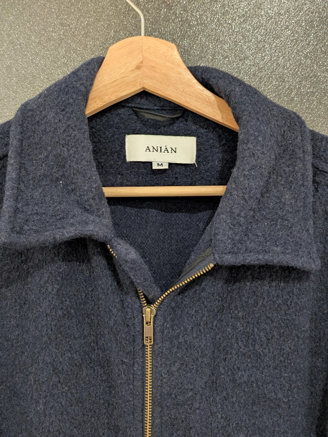 Anian "Eddie" Wool Zip-Up Jacket - photo 2