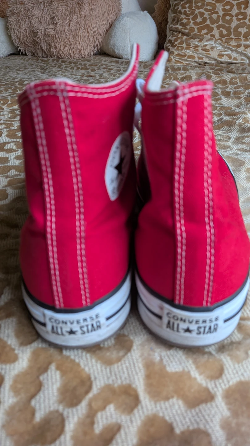 Converse Chuck Taylor All Star Red High Tops (Sold As Is) - photo 4